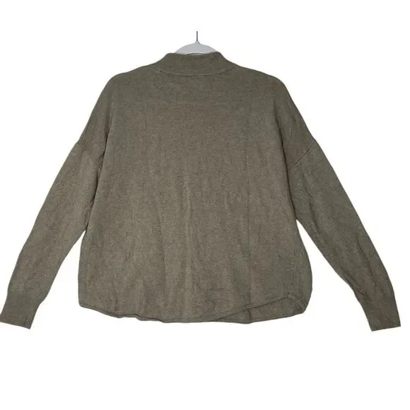 Madewell Sweater Top Women Large Alpaca Merino Wool Blend Corpcore Cozycore - Picture 2 of 8